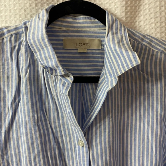 NWOT LOFT Striped Dolman Shirt - Picture 5 of 8